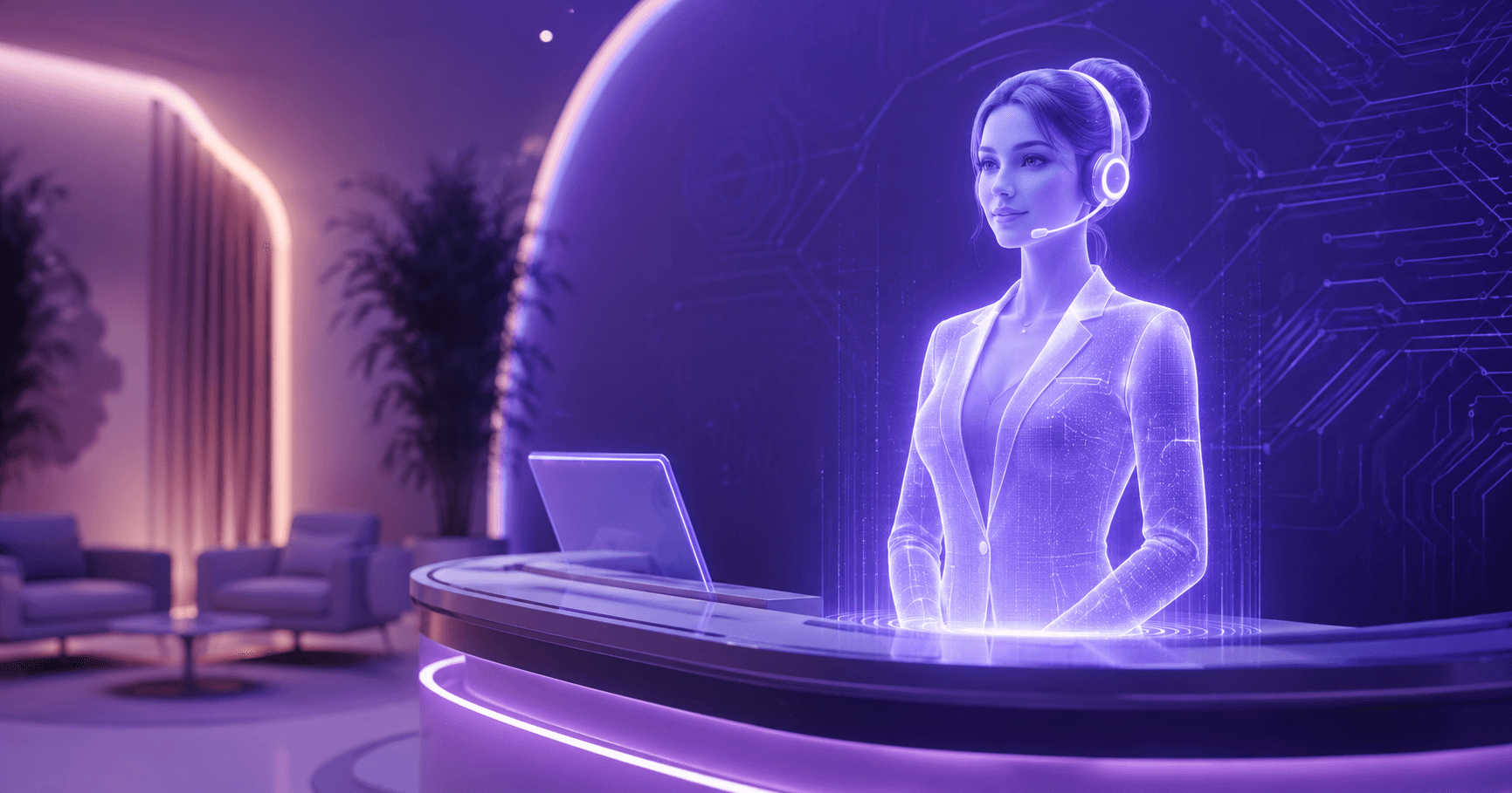Receptionist Rachel